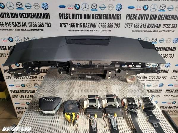 Plansa Bord Kit Airbag Audi A6 S6 4K C8 Allroad An 2018-2021 Volan Stanga Impecabila Completa - 1
