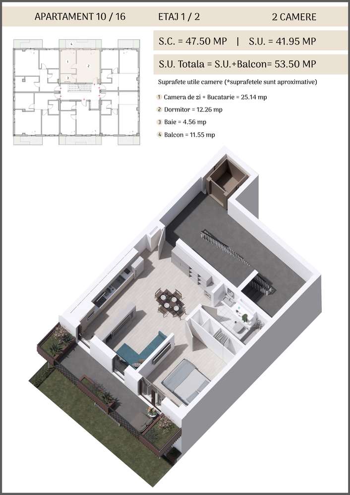 GHENCEA - DRUMUL TABEREI - 2 CAMERE-1