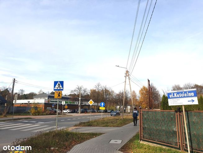 Atrakcyjna działka w centrum Wiązowny Kościelnej