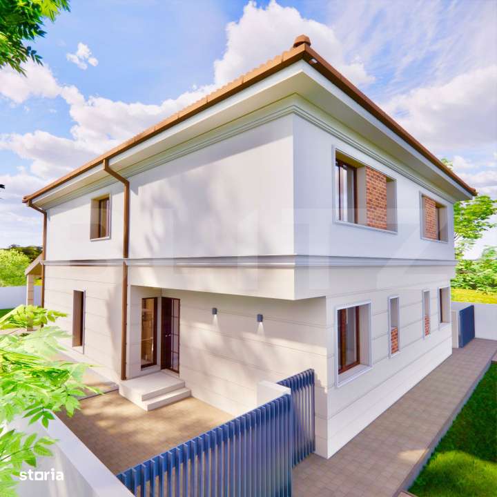Duplex de 131 mp utili, teren 324 mp, cartier Mosnita Noua - Imagine principală: 5/7