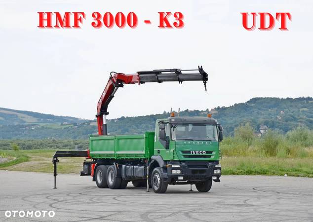 Iveco TRAKKER 450 + HMF 3000K3 + PILOT / 6x4 - 1