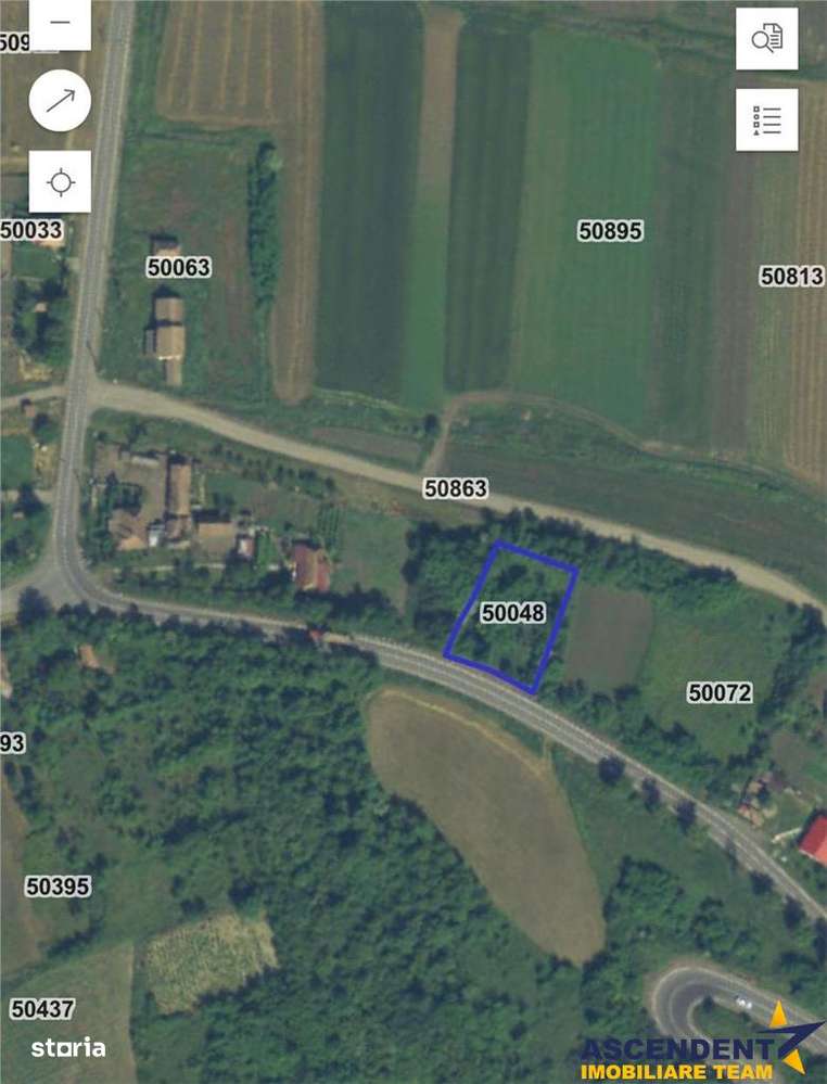 Teren intravilan  pe 1.200 mp, Craiesti, Mures - Imagine principală: 4/7