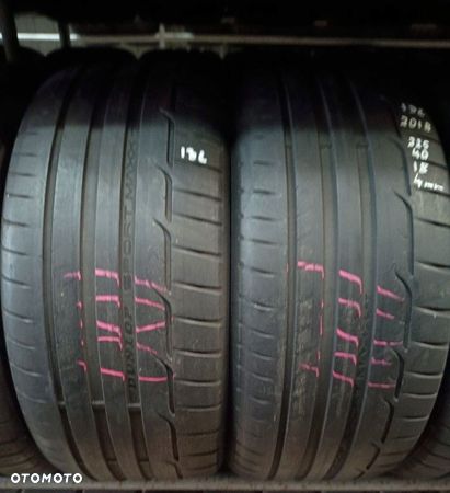 225/40R18 132 DUNLOP SPORT MAXX RT. 4mm - 1