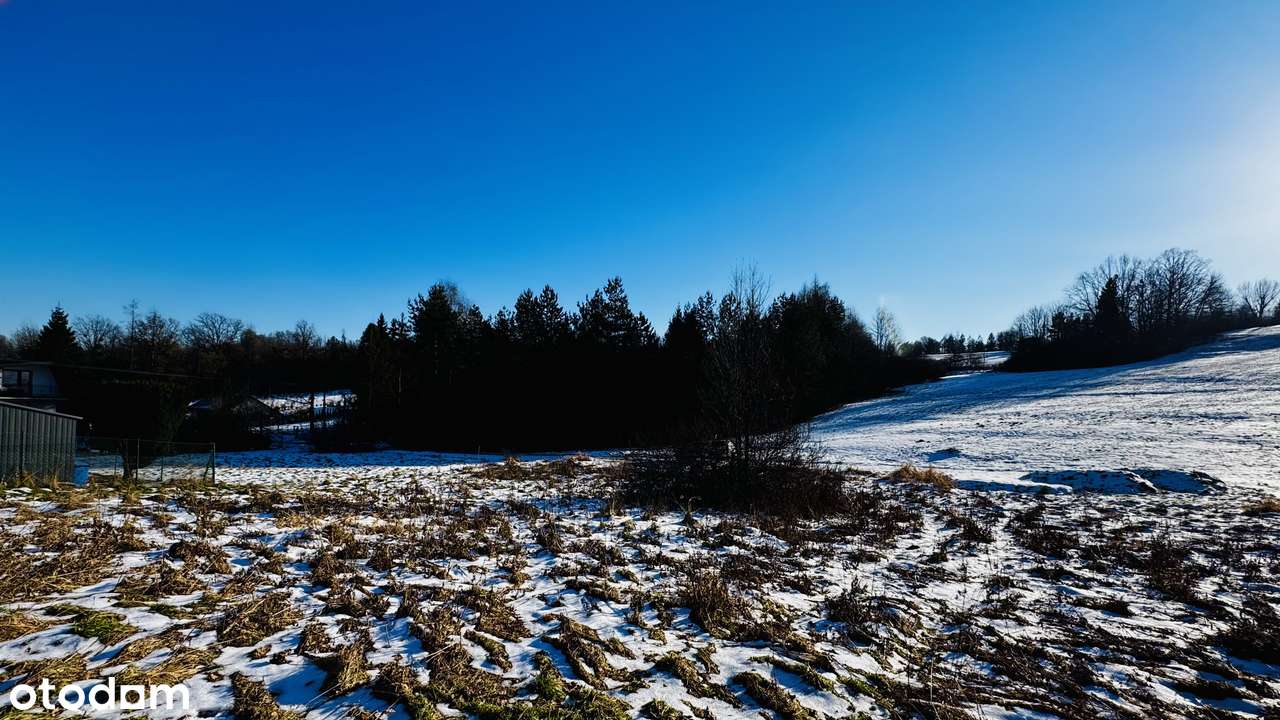 Działka budowlana , nasłoneczniona 1089 m2 SKOCZÓW Kaplicówka-4