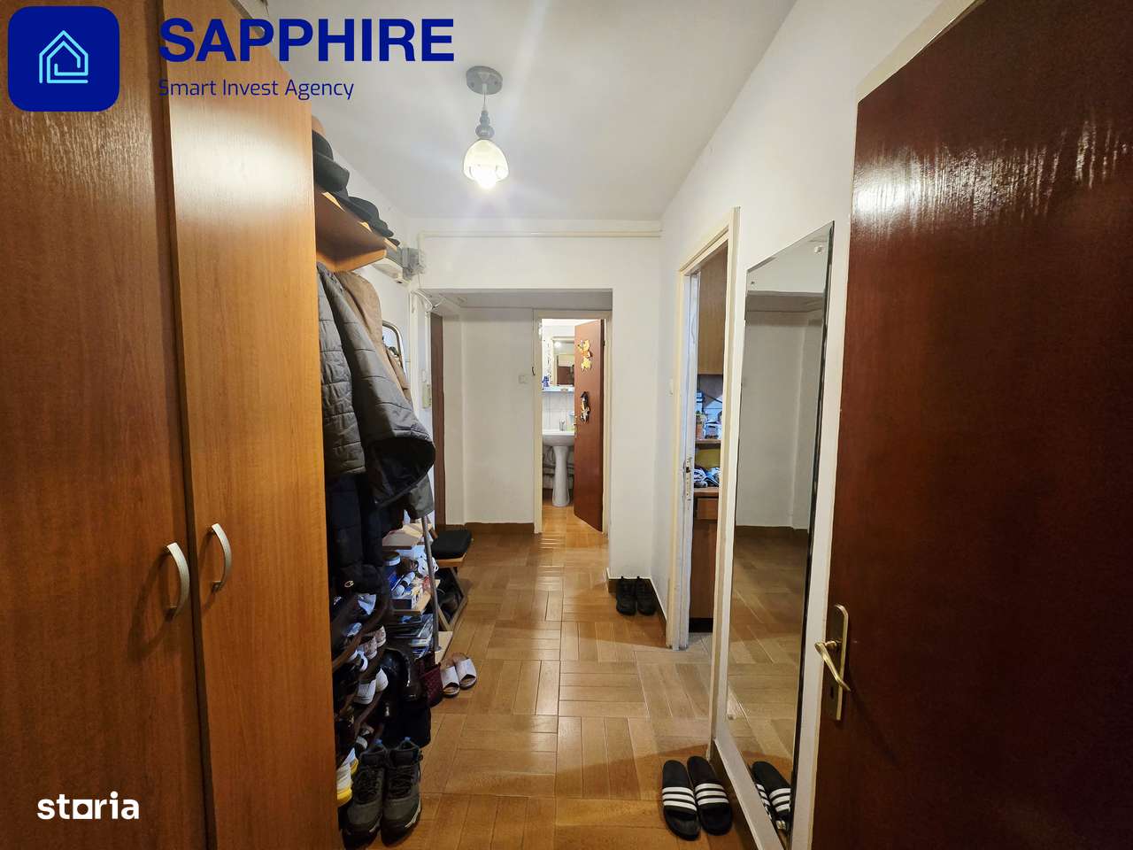 Apartament 4 camere Berceni, 2 băi, centrală proprie, loc de parcare-10