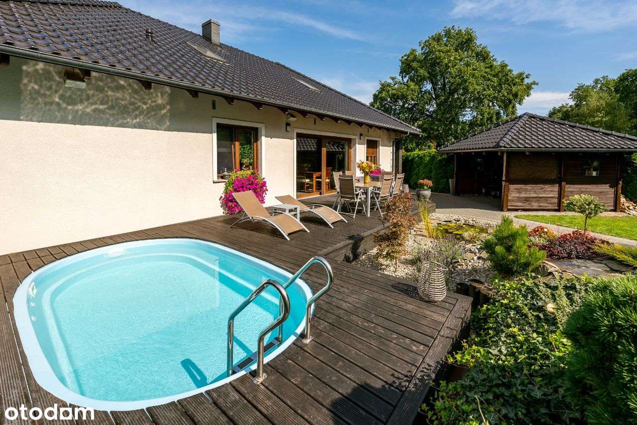 Nowoczesny dom basen, sauna, las + budynek firmowy - Pełny obrazek: 4/20