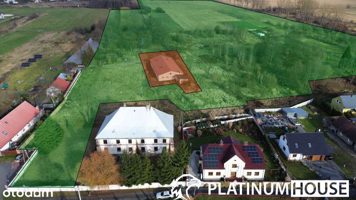 Duży teren 23 711 m² pod zabudowę i usługi – Koźla-1