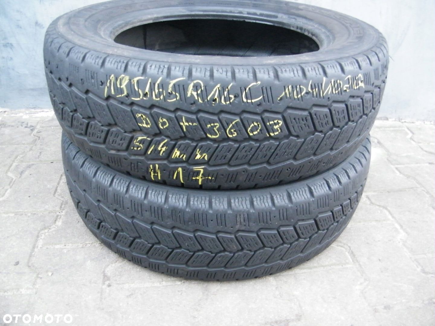 H17 2xZIMA 195/65R16C 104/102Q MICHELIN AGILIS 81 SNOW ICE - 1