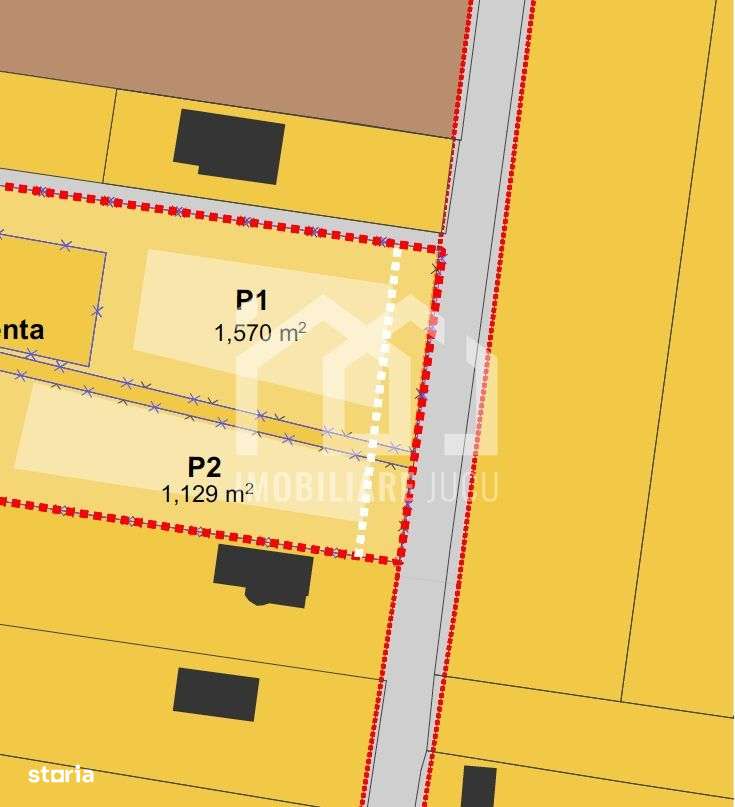 Loc de casa Jucu de Mijloc, zona Panemar,  1129 mp - drum asfaltat-2