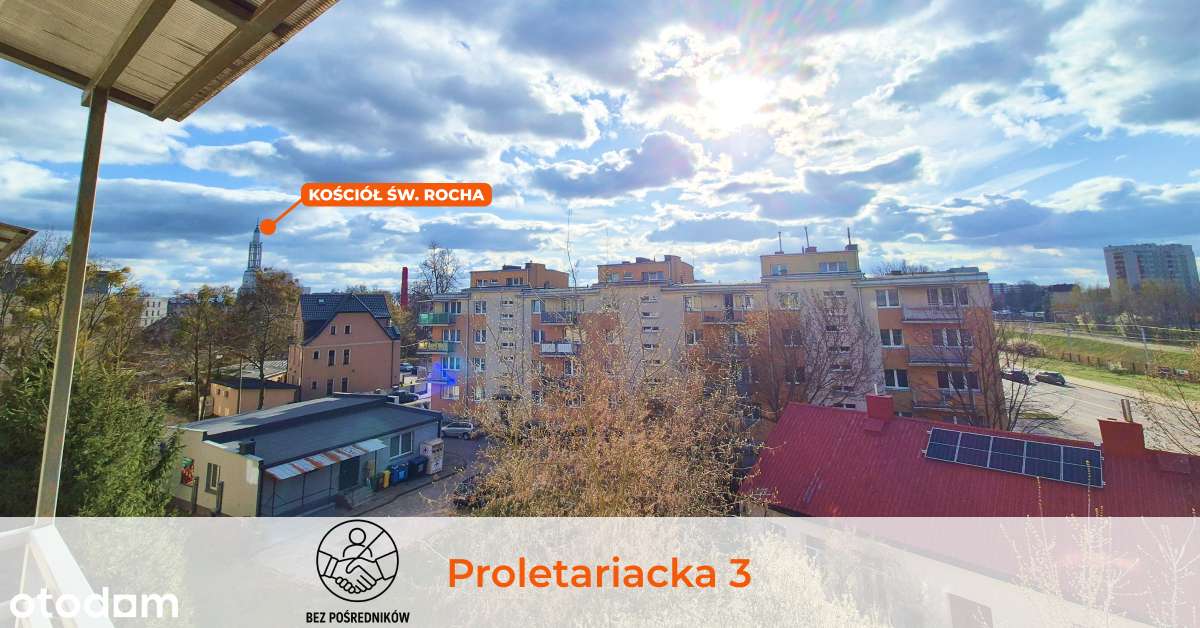 Centrum*kawalerka 35,33m2, Proletariacka, 3 piętro, balkon, piwnica. - Pełny obrazek: 5/13