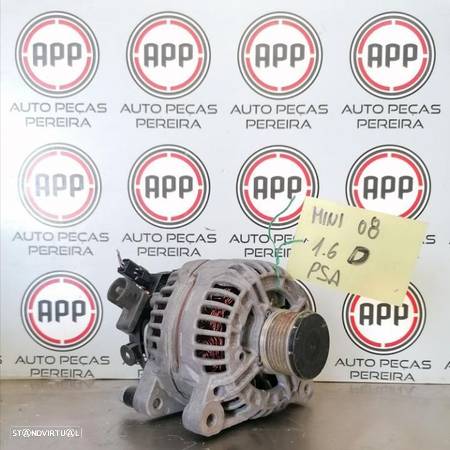 Alternador Mini R56 1.6D PSA de 2009. - 1