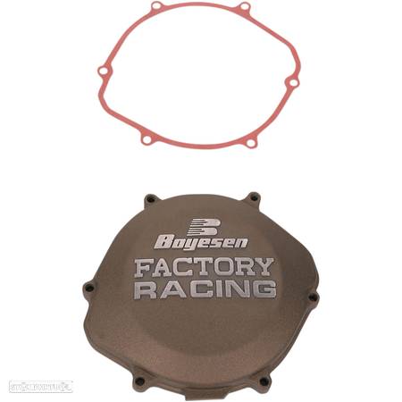 tampa de embraiagem boyesen factory racing aluminum honda cr 250 - 1