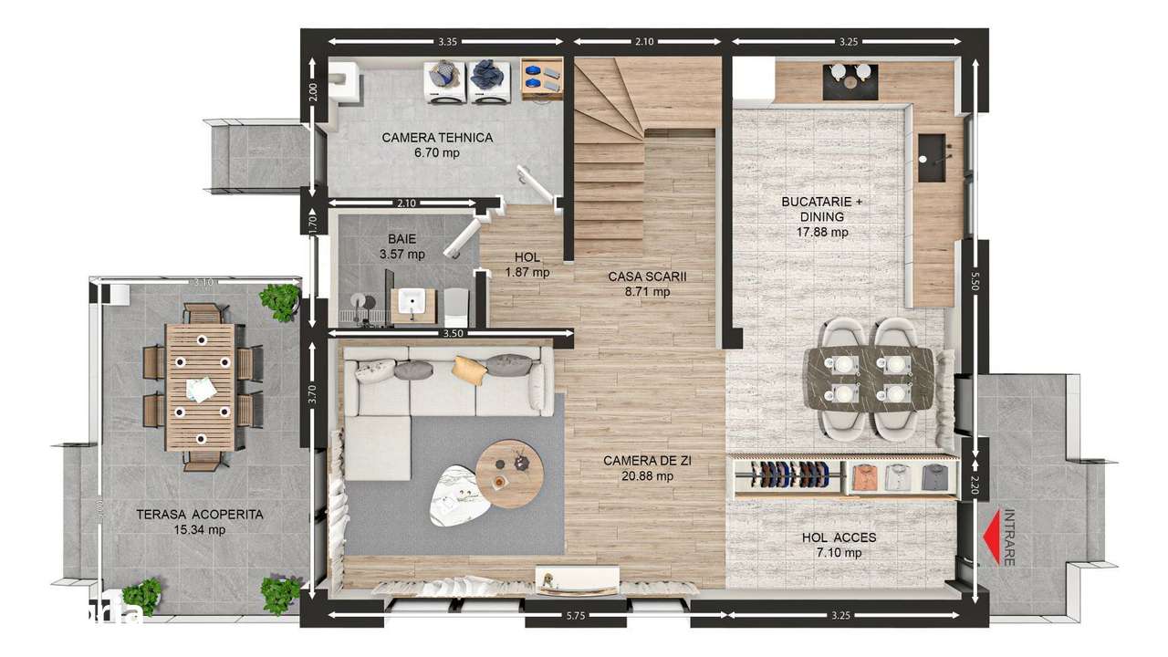 Vânzare Casă Individuală 134 mp, acces asfaltat și toate utilitățile-8