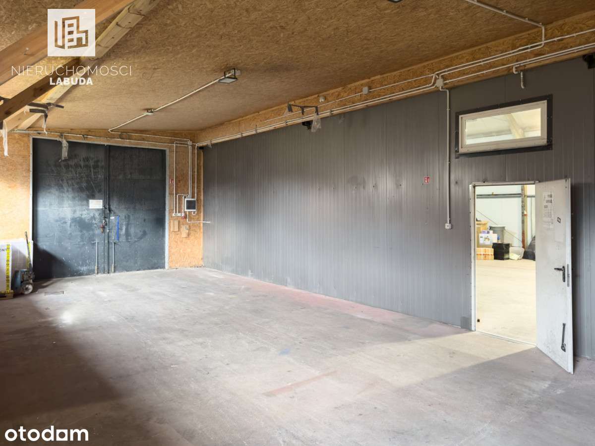 Hala 320m² przy głównej drodze w Zblewie-12