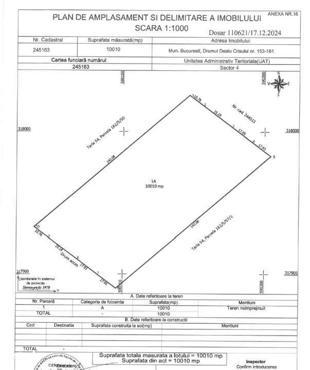 Teren Intravilan 10,000mp Metalurgiei Jumbo - Piata de Gros - Imagine principală: 4/4