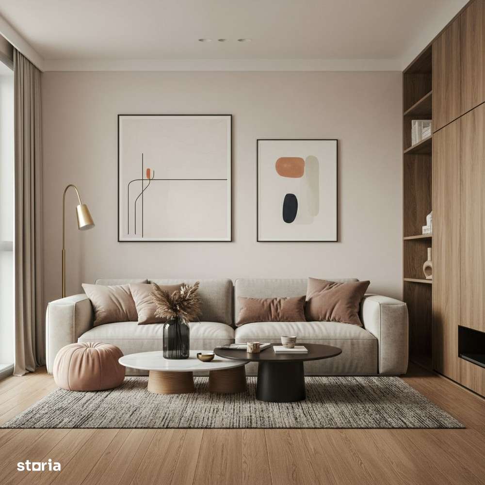 Apartament modern cu bucatarie inchisa si balcon – zona linistita, S4 - Imagine principală: 1/25