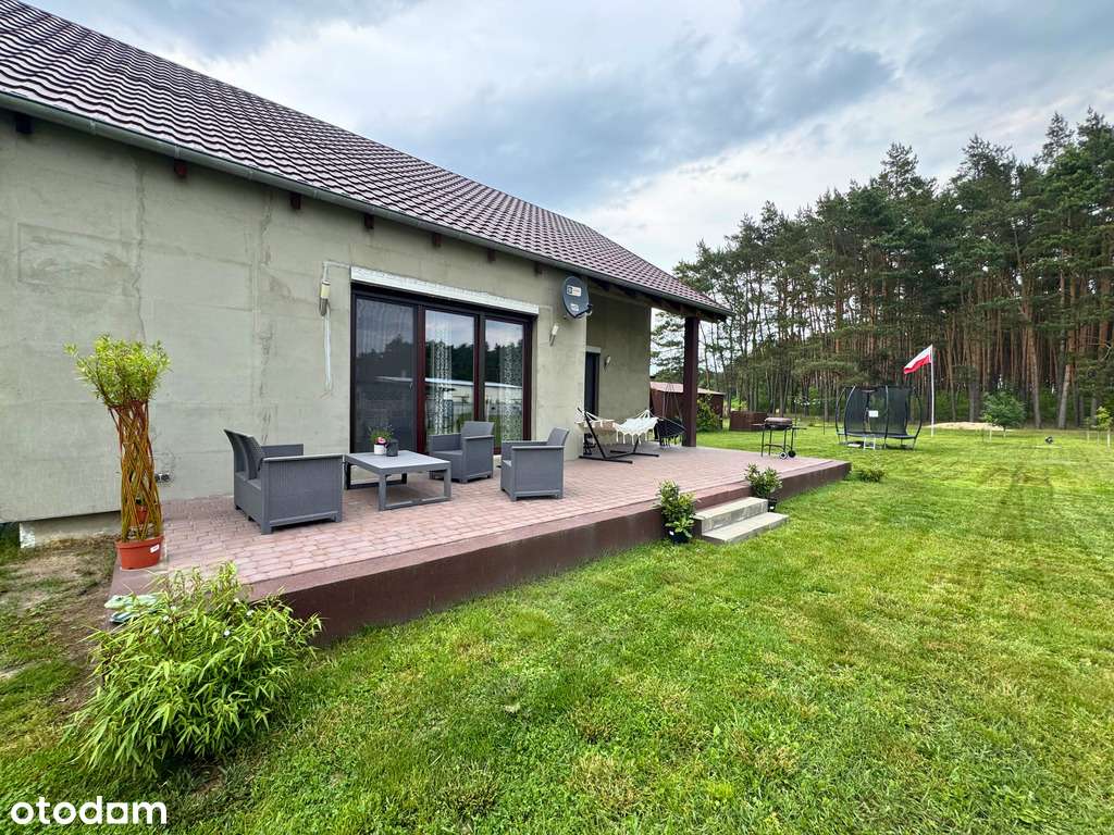 Dom parterowy w sąsiedztwie lasu, spokojna okolica-15