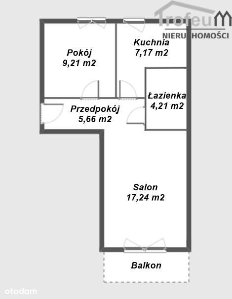 2 pokoje !! pierwsze piętro !! Mieszka I-16