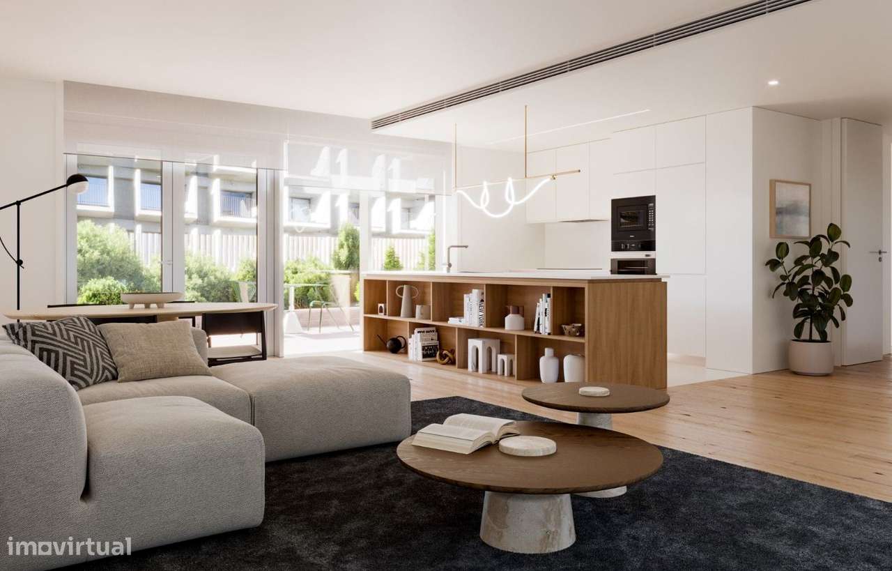 T1 Novo c/ Varanda e Lugar de Garagem em Canidelo (Seca do Bacalhau) - Grande imagem: 4/25