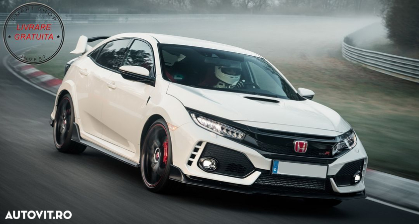 Pachet Exterior Honda Civic MK10 FC FK Sedan (2016+) Type R Design- livrare gratuita - 18