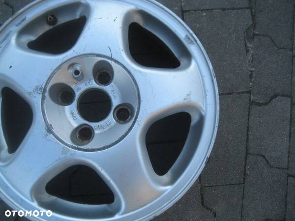 opel astra ii vectra felga aluminiowa 1szt. 6x15 et49  4x100 oryginalna - 3