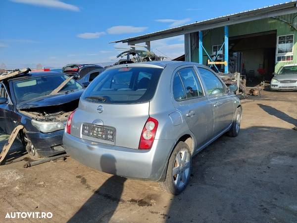 Dezmembram Nissan Micra, 2005, 1.4 Benzina CR 14, 65kw, cutie automata - 2