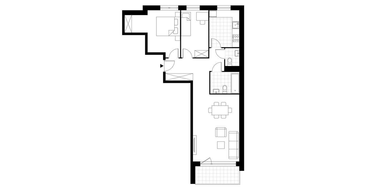 Pilotów 21 | mieszkanie 3-pok. | B/7 - Pełny obrazek: 4/9