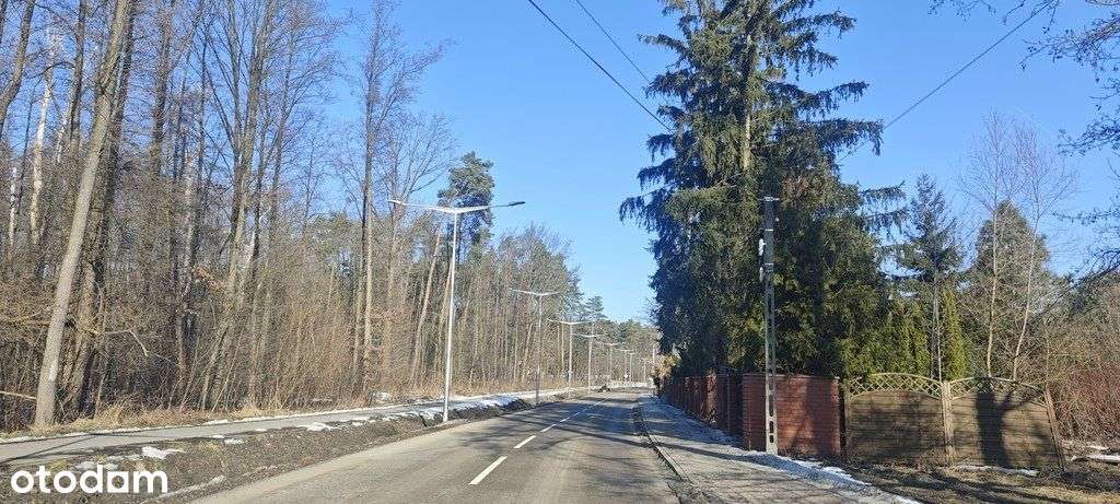 Klaudyn-działka budowlana blisko lasu.-14