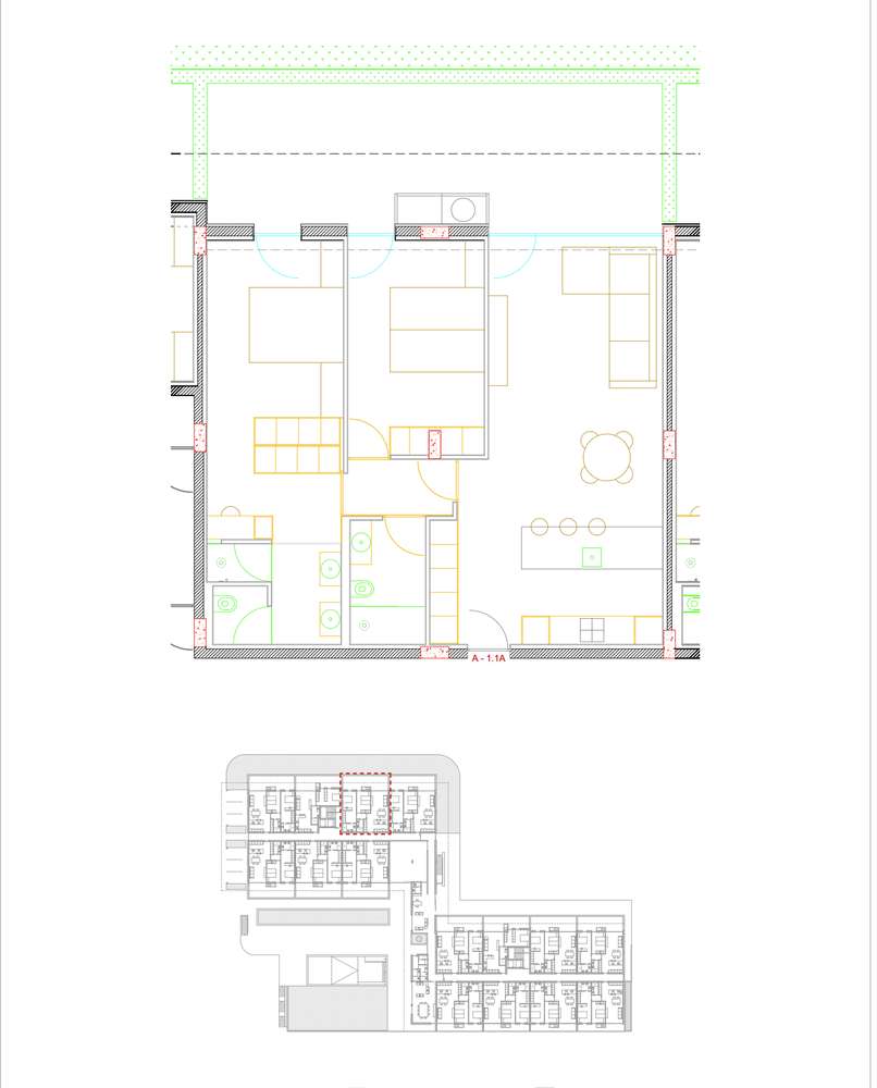 Apartamentos T2 NOVOS em Condominio fechado com piscina, ginásio, etc-18