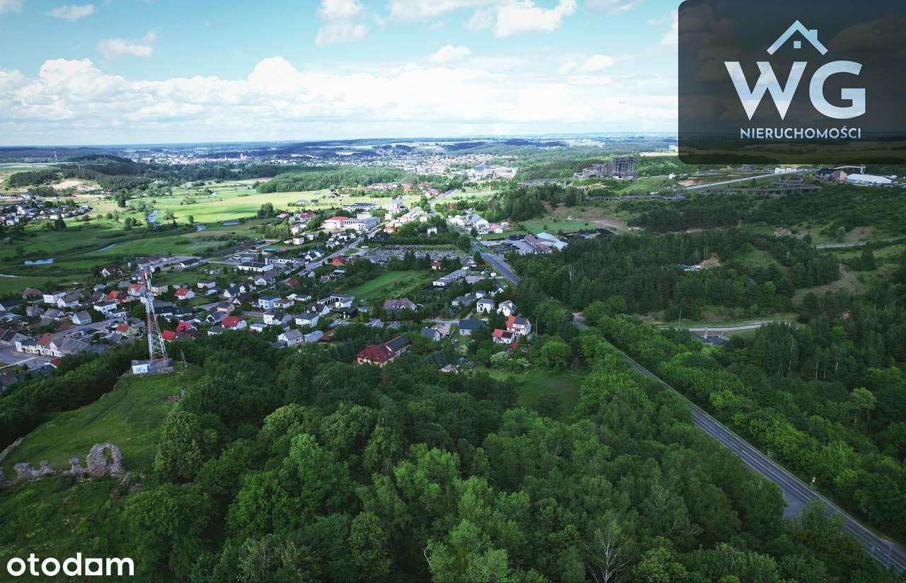Kurzętnik, działka usługowa- ciekawa okolica, przy drodze, parking!-14