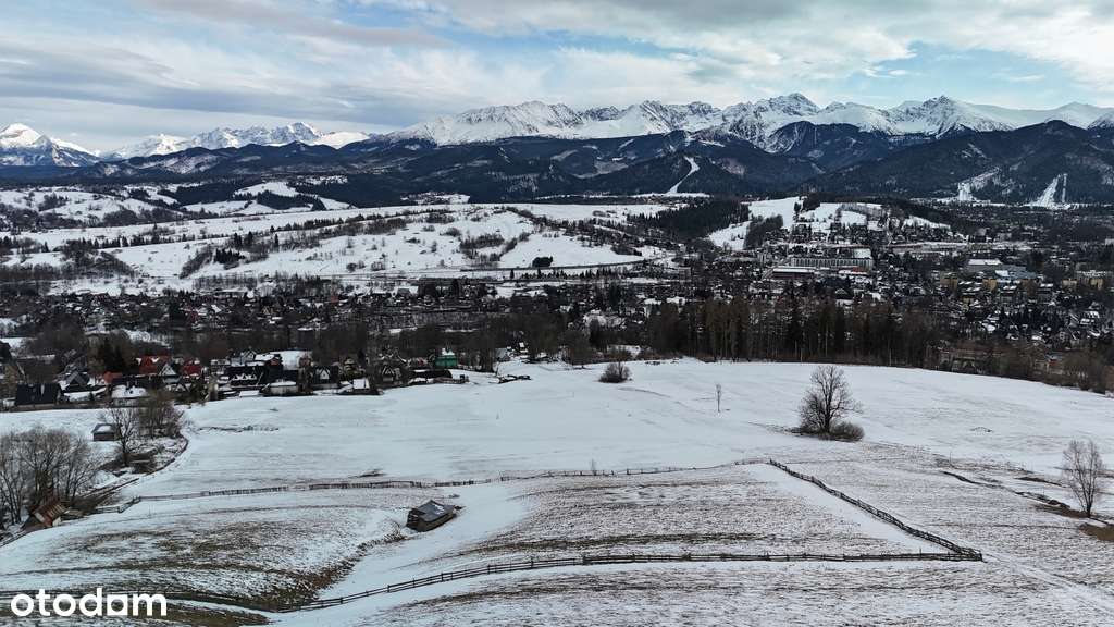 Działka rolna z panoramicznym widokiem na Tatry.-14