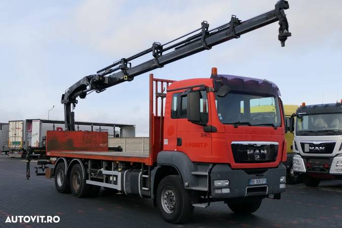 MAN TGS 33.360 / 6X4 / CUTIE - 7 M + HDS HIAB - 15 M / PILOT / ROTATOR / MANUAL - 1