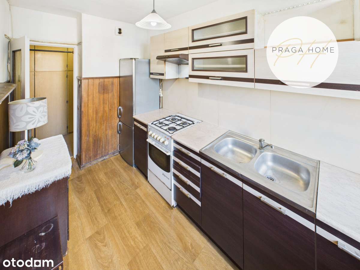 3 Pokoje do remontu | Loggia | Gocławek-1