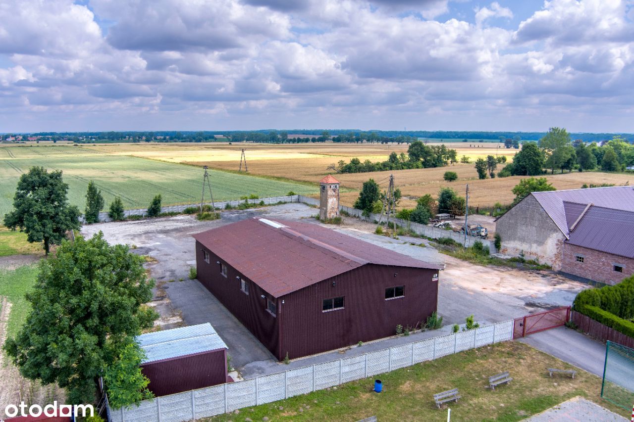 Hala z działką okolice Kątów Wrocławskich - Pełny obrazek: 1/9