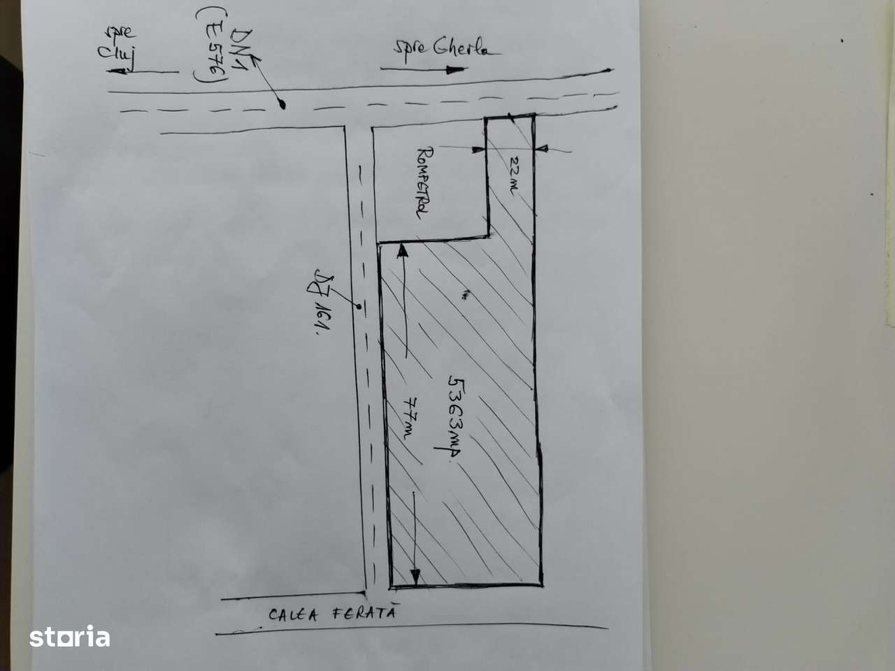 Teren cu regim economic -zona de utilitati publice-2
