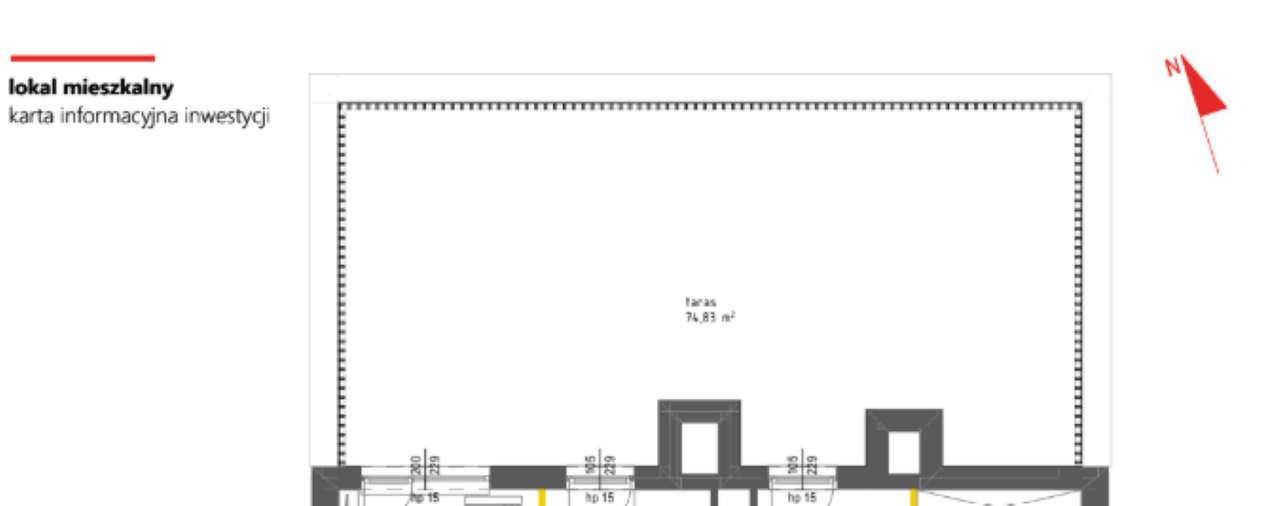 RAKÓW ul.Łopuszańska  M67,5m² +TARAS 74 m² NA OSTATNIM PIĘTRZE -NOWE--11