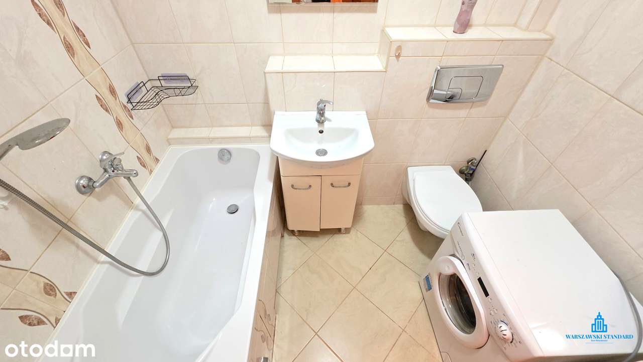 2 pokoje przy samej Galerii Mokotów 38,2m2, balkon, parking-6