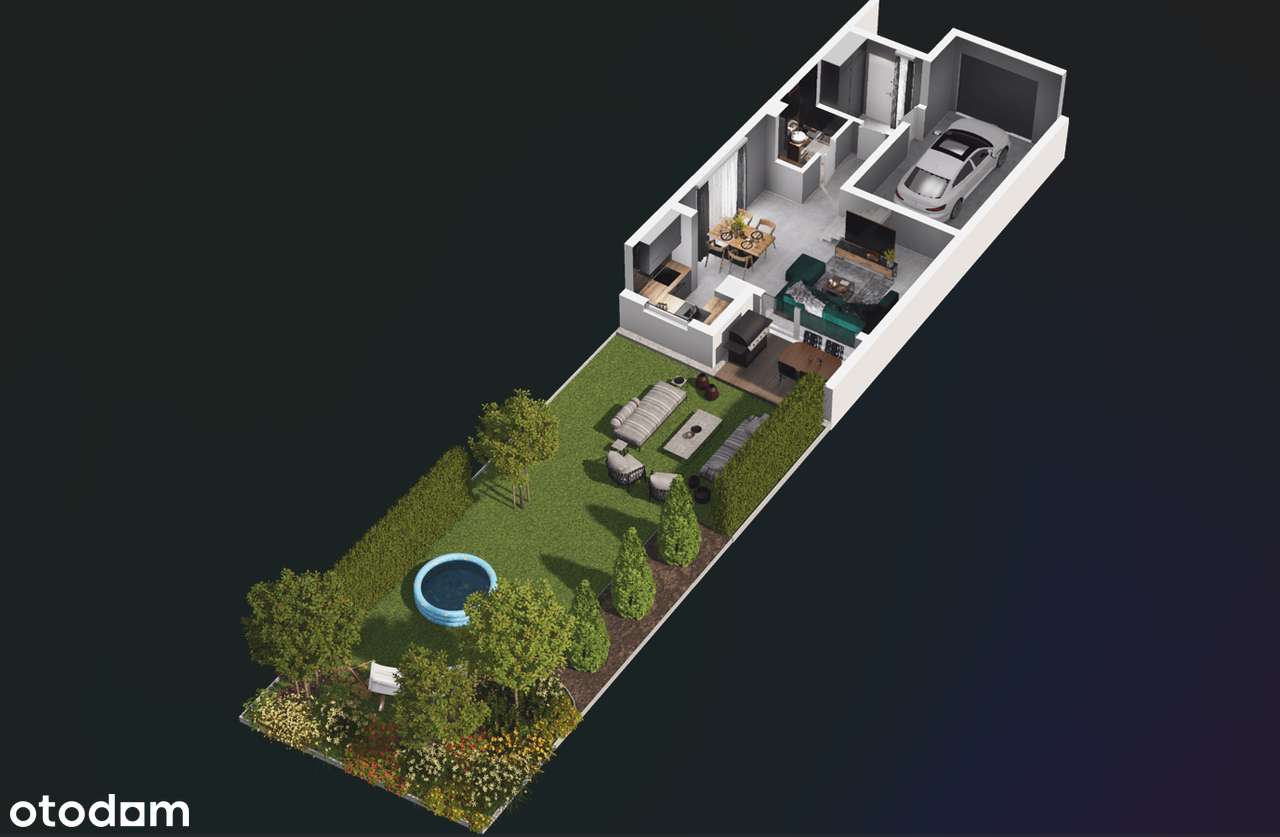 Dom 125,78 m²|4 pokoje| Pine Garden|ogród +2 miejsca postojowe w cenie - Pełny obrazek: 2/8