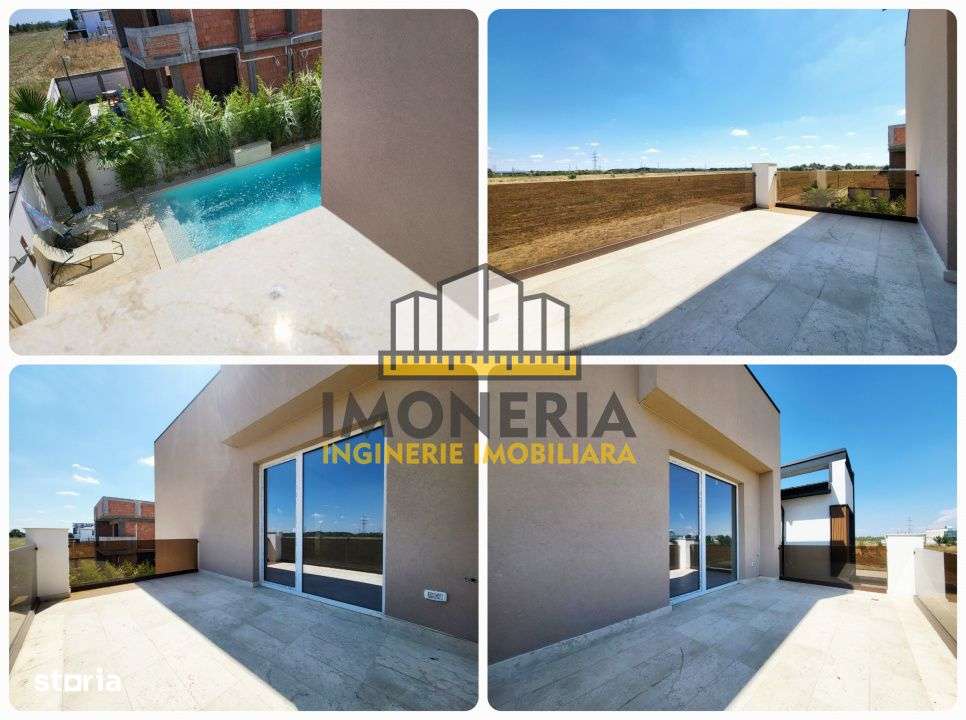 Vila stil mediteranean cu piscina-Zona zi 63 mp-0% comision-Pantelimon-11