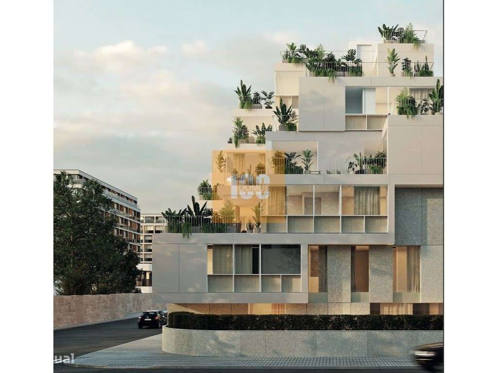 Apartamento T3 novo nas Antas-0