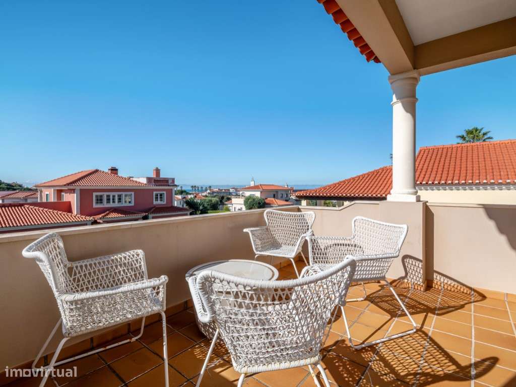 Moradia T3 com piscina, jardim, garagem e vista no Praia d'el Rey B...-30