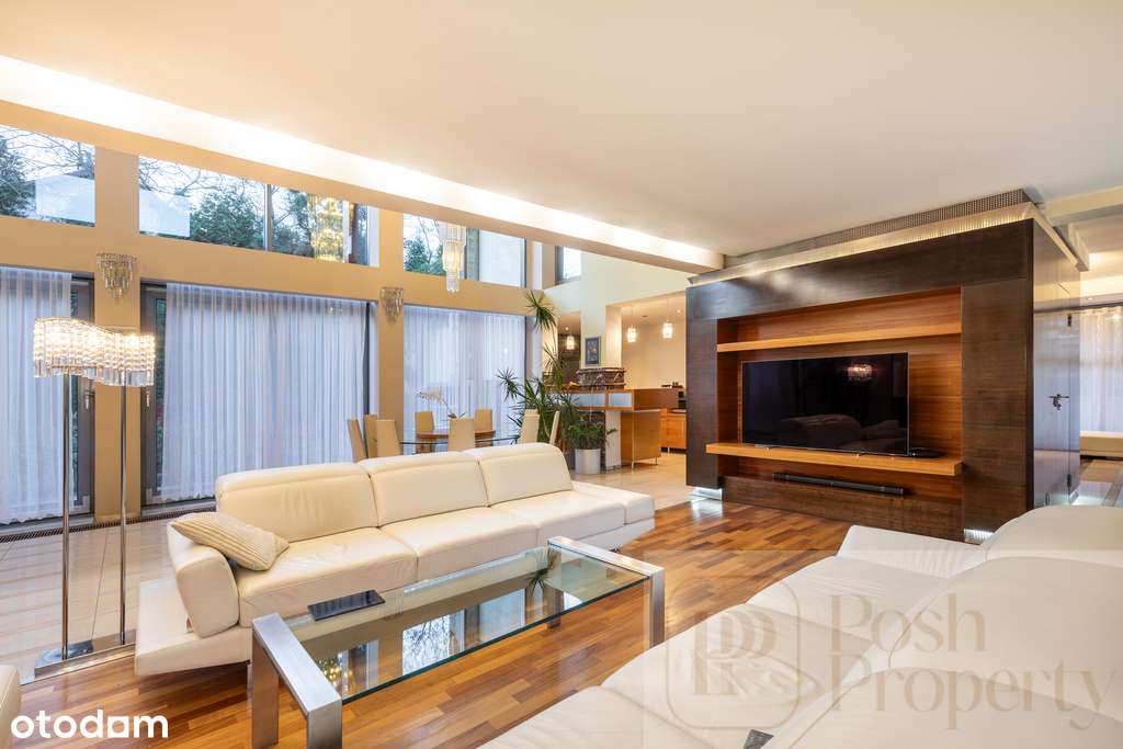 Spektakularna willa z basem i sauną na Bielanach - Pełny obrazek: 4/15