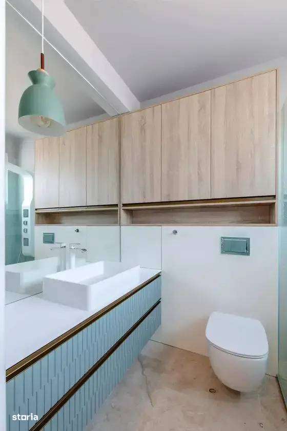 Bucatarie inchisa de 16 MP! Bloc cu lift si pereti caramida 30 cm - Imagine principală: 5/8