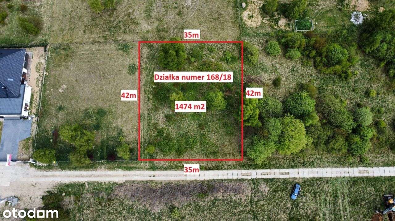 Działka z warunkami zabudowy,1474 m2,2 km do morza - Pełny obrazek: 2/7