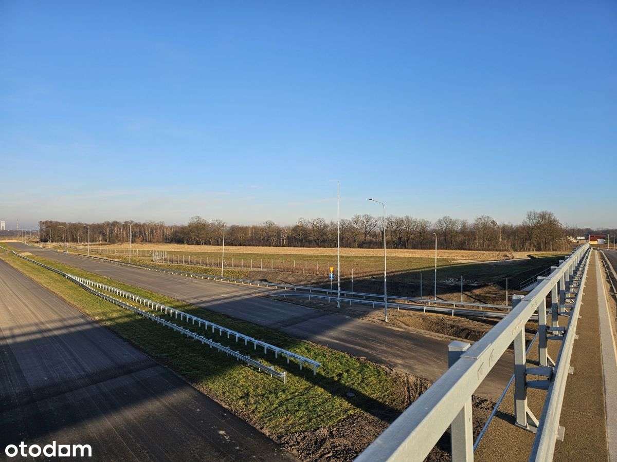Teren inwestycyjny przy S1 węzeł Oświęcim-2