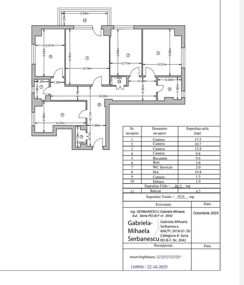 Apartament cu 4 camere 93 mp - Iuliu Maniu - Imagine principală: 2/5