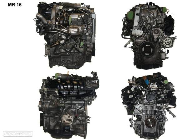 Motor Completo  Usado NISSAN PULSAR 1.6 DIG-T MR16 - 1