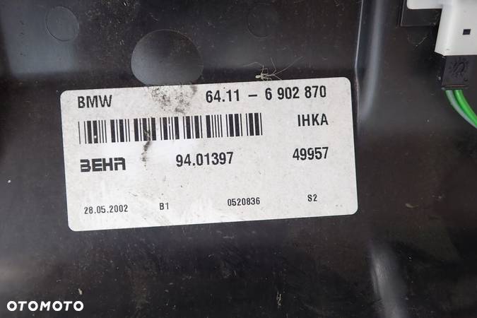 BMW 3 E46 2.0D NAGRZEWNICA 6902870 - 12