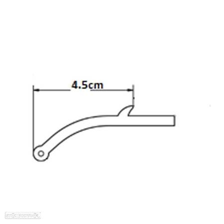 Abas Universais Borracha 4.5 cms 3Metros - 2