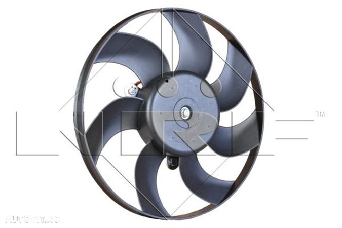 Ventilator, radiator NRF Volkswagen Passat Variant (3C5) 1.9 TDI Cod motor BXE, BLS, BKC 2005 - 2010 Cod NRF47388 Piesa Noua - 1